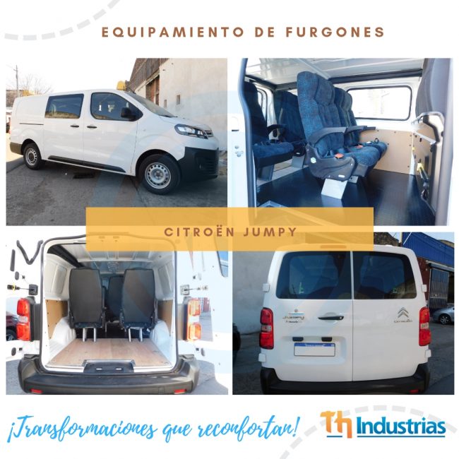 Equipamiento Citroen Jumpy - TH Equipamiento