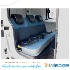 Colocación Asientos Utilitario Renault Kangoo - TH Equipamiento