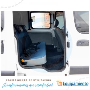 Colocación Asientos Utilitario Renault Kangoo - TH Equipamiento