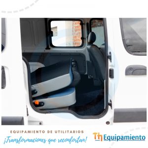 Colocación Asientos Utilitario Renault Kangoo - TH Equipamiento