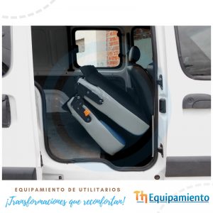 Colocación Asientos Utilitario Renault Kangoo - TH Equipamiento