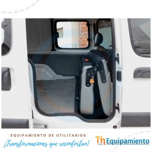 Colocación Asientos Utilitario Renault Kangoo - TH Equipamiento