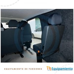 Colocación Asientos Mercedes Vito - TH Equipamiento