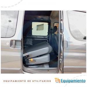 Asiento Triple Rebatible - Utilitario Peugeot Partner - TH Equipamiento