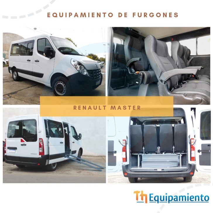 Equipamiento Renault Master Furgón con Rampa - TH Equipamiento