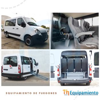 Equipamiento Renault Master Furgón con Rampa - TH Equipamiento