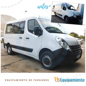 Equipamiento Renault Master Furgón con Rampa - TH Equipamiento