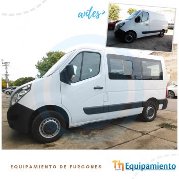 Equipamiento Renault Master Furgón con Rampa - TH Equipamiento